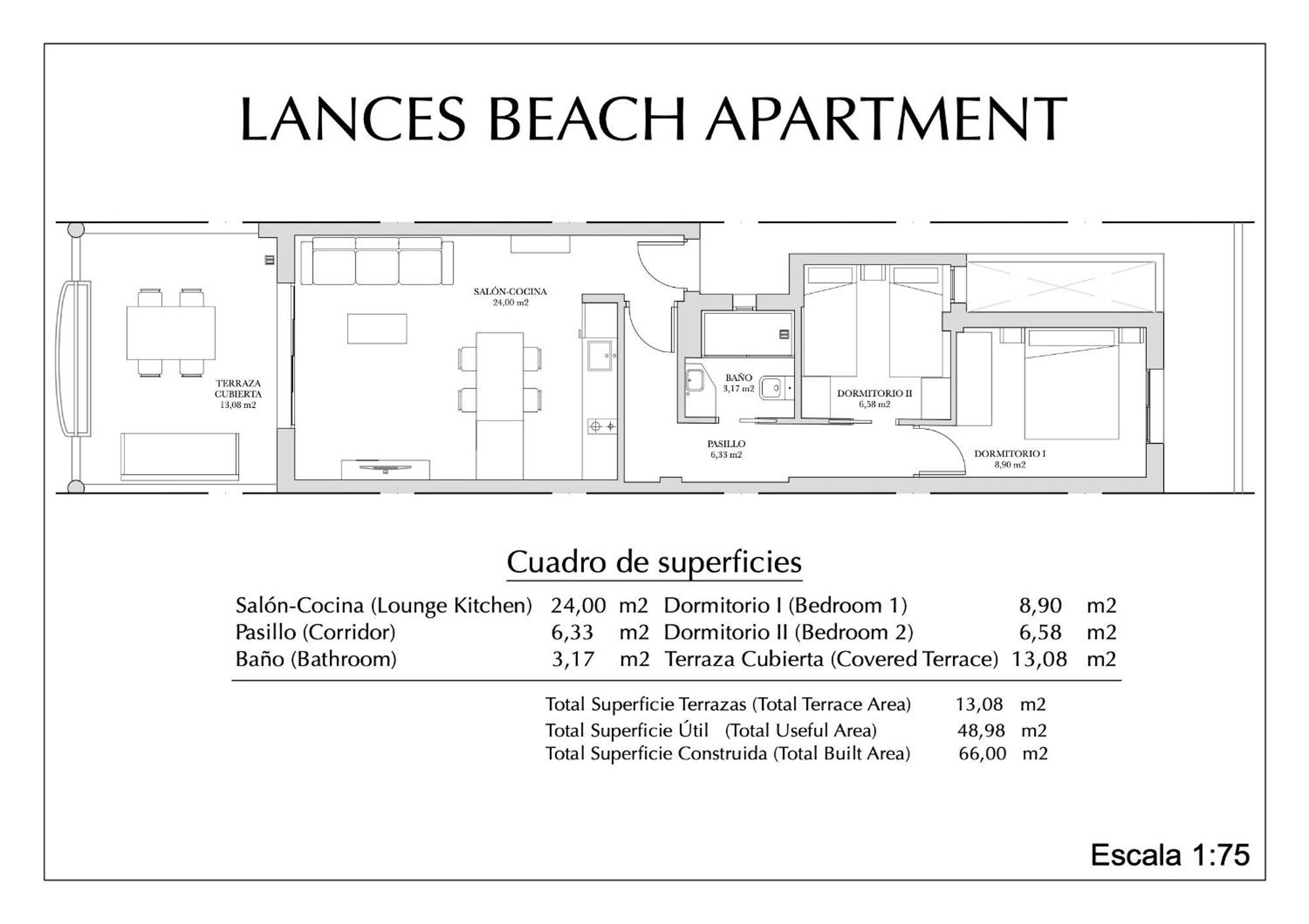 Lances Beach Penthouses Tarifa Exteriér fotografie
