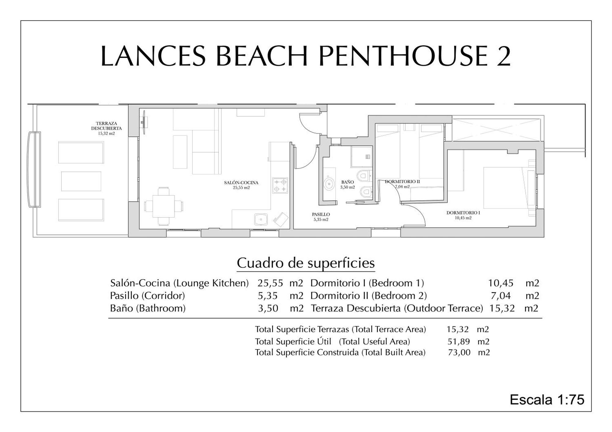 Lances Beach Penthouses Tarifa Exteriér fotografie